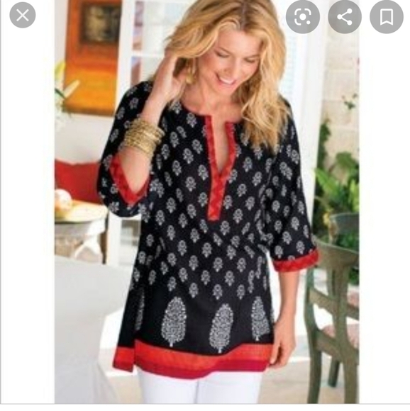 Soft Surroundings tunic - Picture 1 of 4